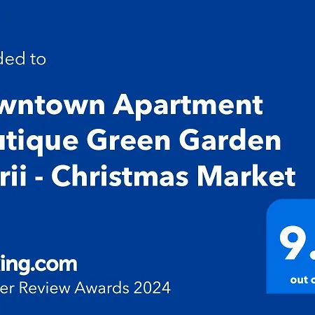 Apartament Free Parking Downtown Boutique Garden Unirii